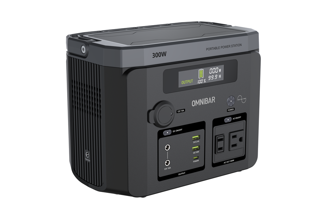 Omnibar 300W Power Station, Black