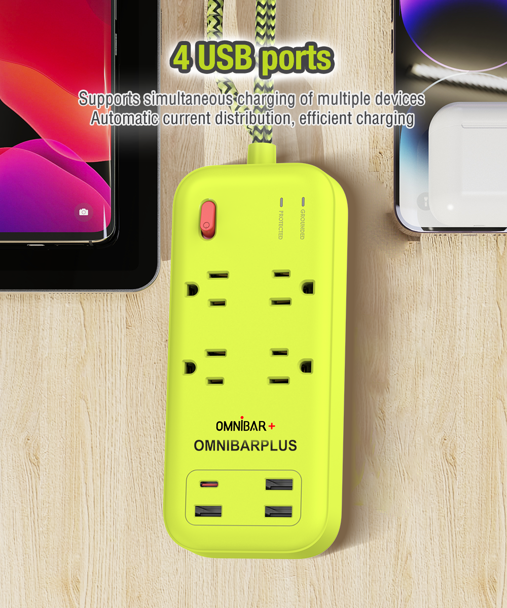 Omnibar USB Surge Bar 4