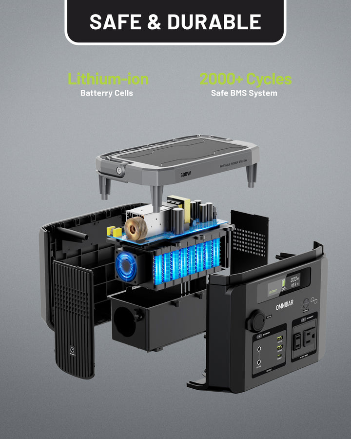 Omnibar 300W Power Station, Black