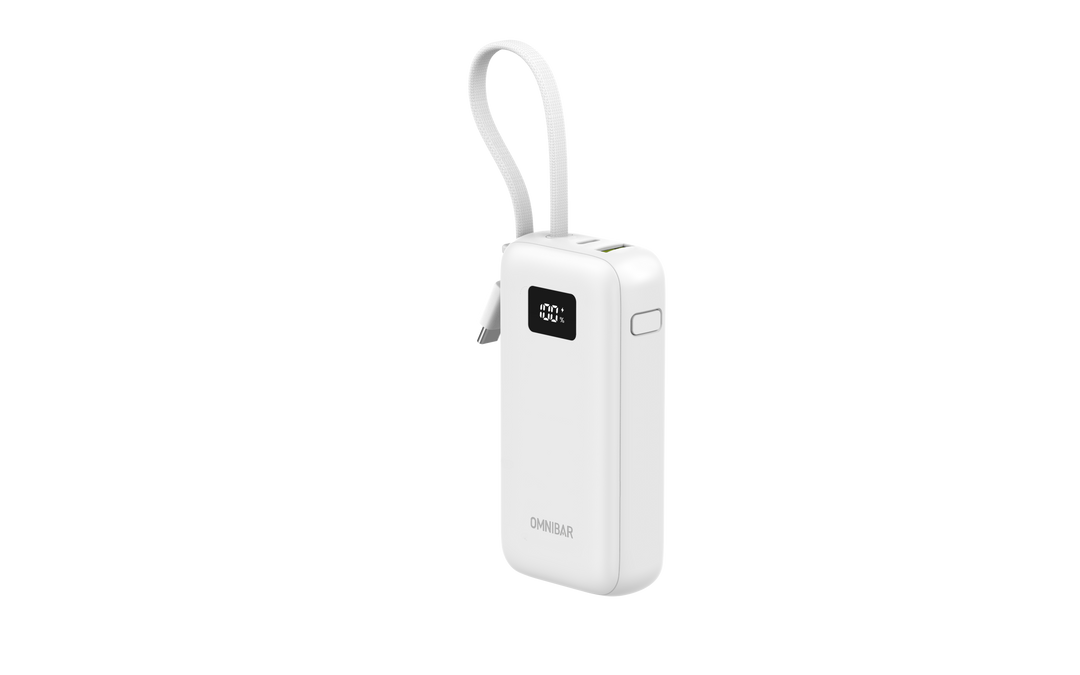 Omnibar 10000mAh Cable-Connect Power Bank