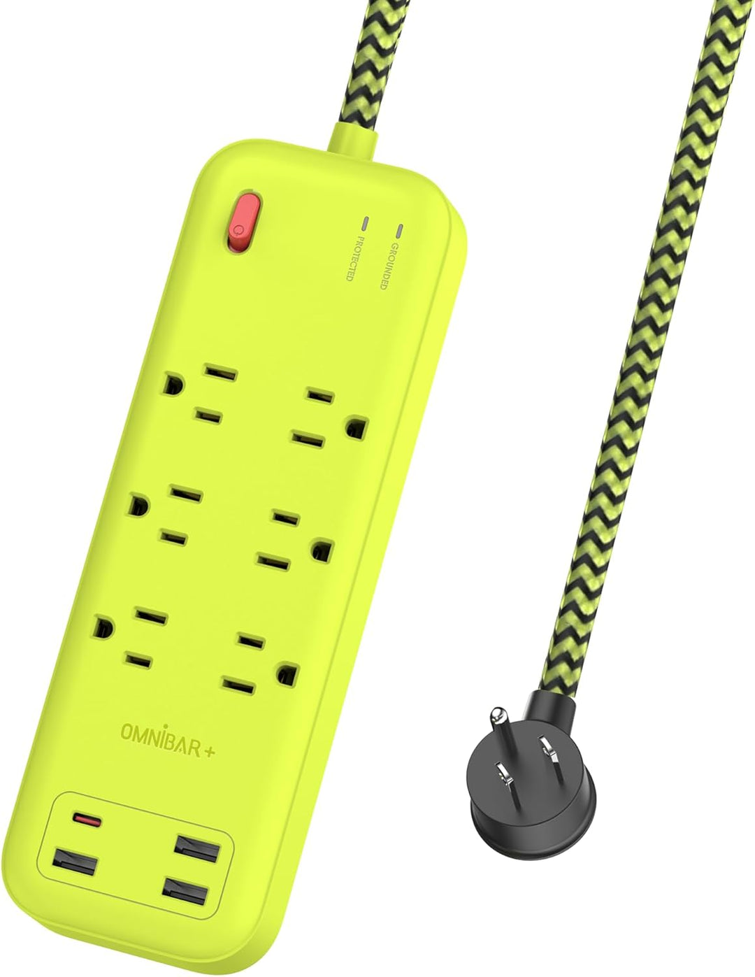 USB Surge Bar 6