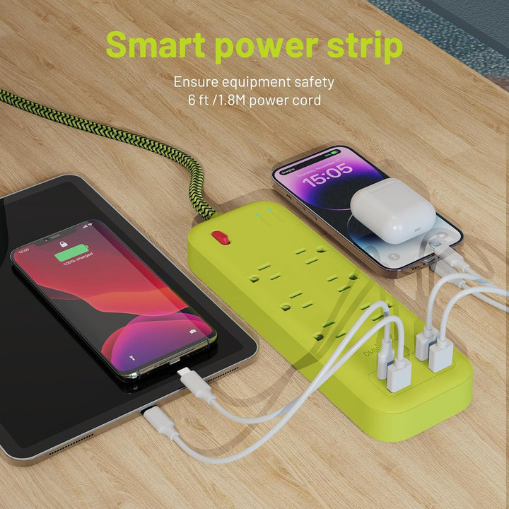 USB Surge Bar 6