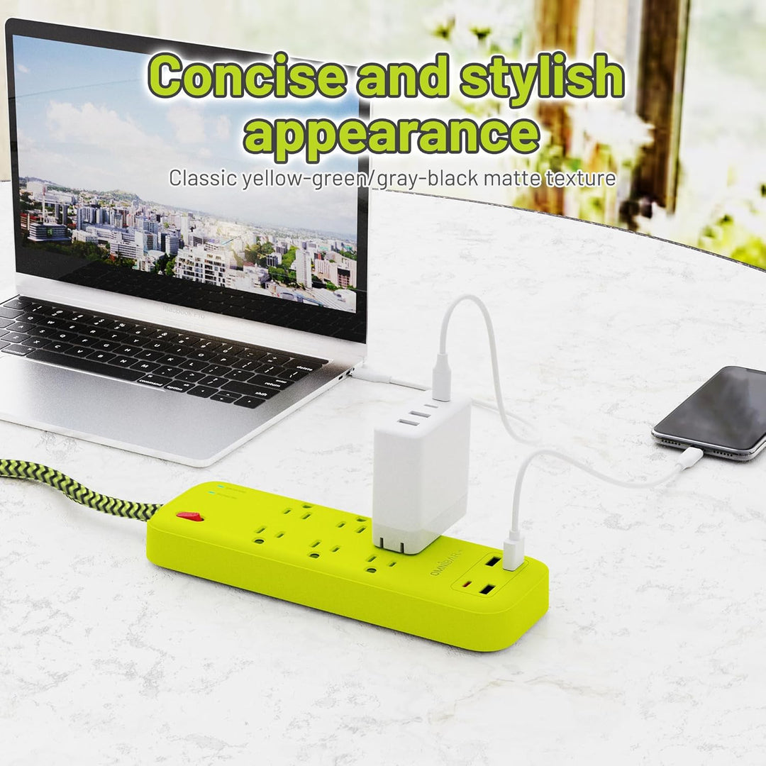 USB Surge Bar 6