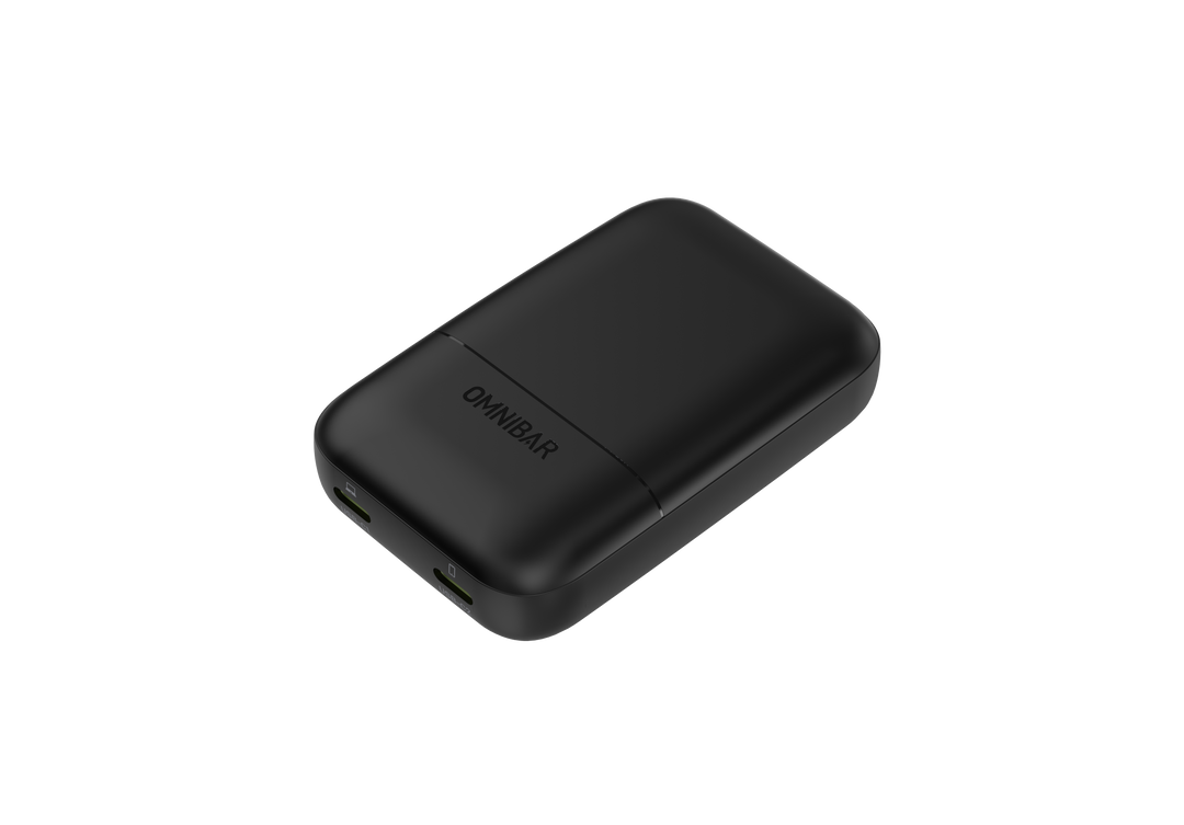 Omnibar 2-Port Pocket Fast Charger(Black)