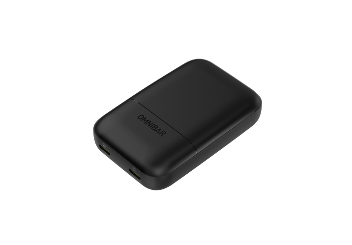 Omnibar 2-Port Pocket Fast Charger(Black)
